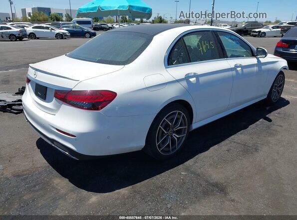 W1KZF8DB4MA975025 2021 MERCEDES-BENZ E-CLASS White Задня права чверть