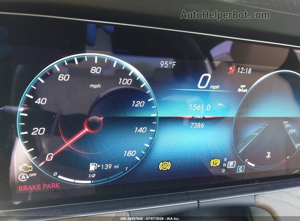 W1KZF8DB4MA975025 2021 MERCEDES-BENZ E-CLASS White Вид задніх сидінь