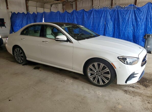 W1KZF8DB7NB089776 2022 MERCEDES-BENZ E Белый Передняя правая четверть