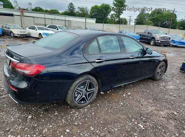 W1KZF8EB0NB038764 2022 MERCEDES-BENZ E Black Tył prawy