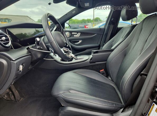 W1KZF8EB0NB038764 2022 MERCEDES-BENZ E Black Widok wnętrza z przodu