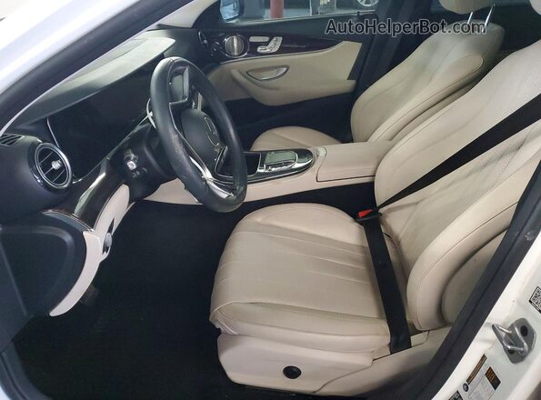 W1KZF8EB2MA967584 2021 MERCEDES-BENZ E White Widok wnętrza z przodu