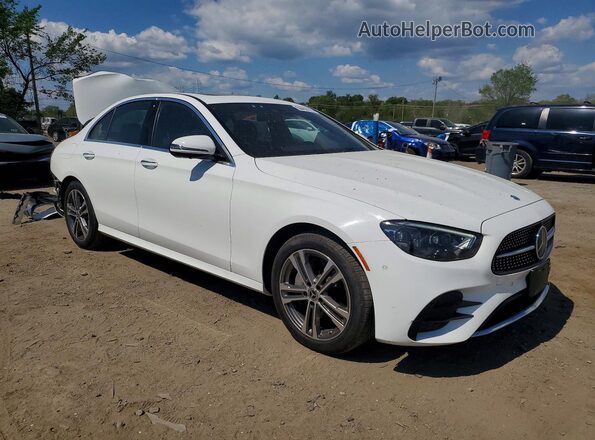 W1KZF8EB3MA976035 2021 MERCEDES-BENZ E Белый Передняя правая четверть