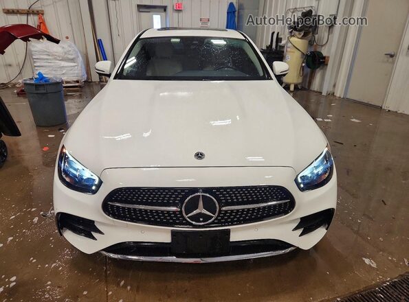 W1KZF8EB3PB100483 2023 MERCEDES-BENZ E White Widok z przodu