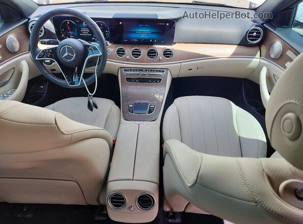 W1KZF8EB4PB189593 2023 MERCEDES-BENZ E White Вид панелі приладів