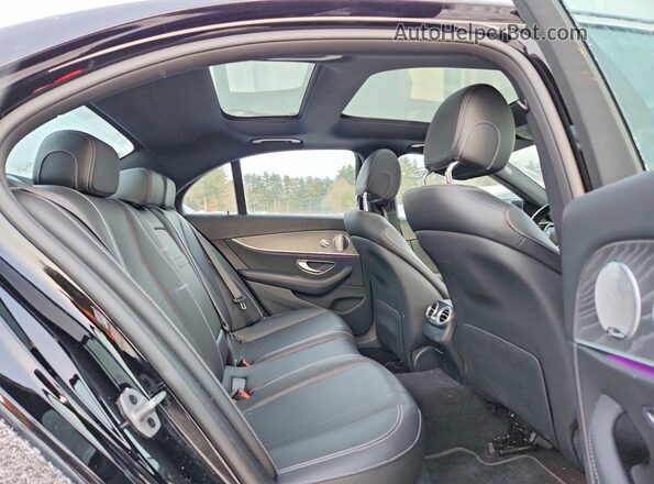 W1KZF8EB6MA909025 2021 MERCEDES-BENZ E Black Vista de los asientos traseros