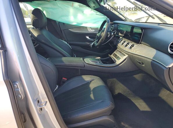 W1KZF8EB7MA877542 2021 MERCEDES-BENZ E Silver Вид салону спереду
