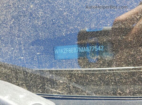 W1KZF8EB7MA877542 2021 MERCEDES-BENZ E Silver Вид підкапотного простору