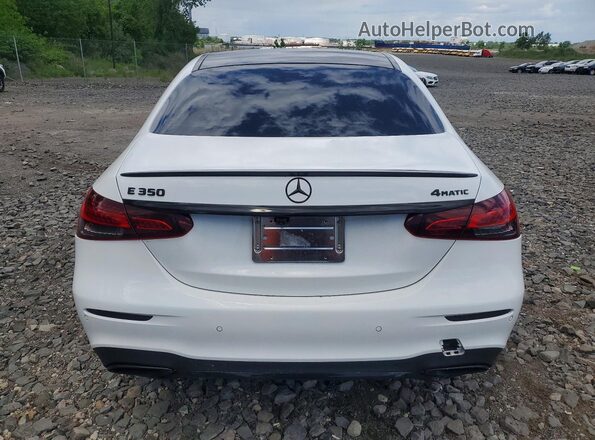 W1KZF8EB9MA920925 2021 MERCEDES-BENZ E White Vista trasera