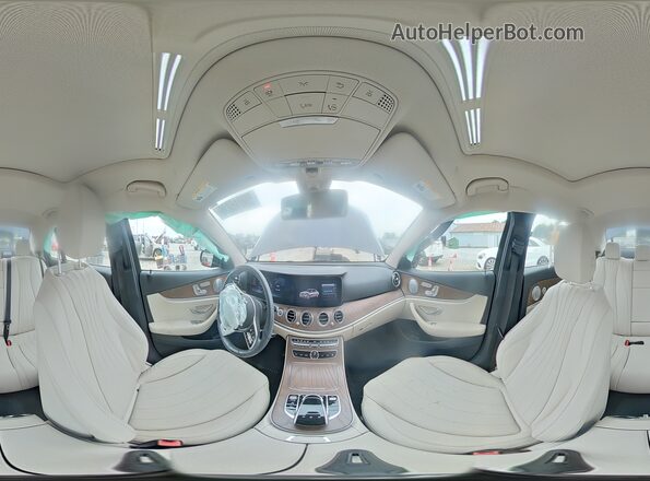 W1KZF8EBXLA759323 2020 MERCEDES-BENZ E Синий Панорамный вид салона 360°