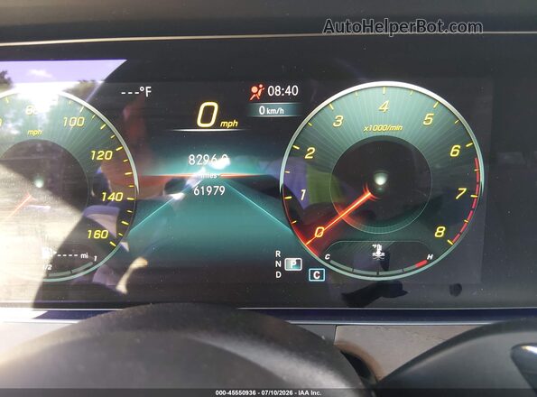 W1KZF8EBXMA999828 2021 MERCEDES-BENZ E-CLASS Black Widok tylnych siedzeń