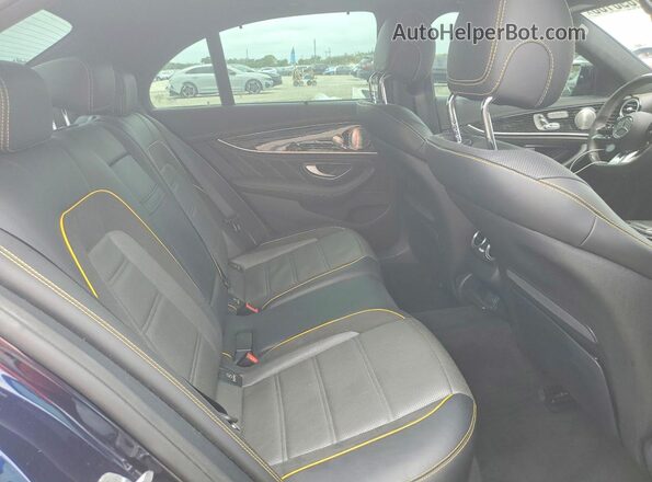 W1KZF8KB0MA989734 2021 MERCEDES-BENZ E Black Rear seats view