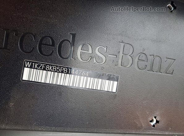 W1KZF8KB5PB144764 2023 MERCEDES-BENZ E Black ძრავის განყოფილების ხედი