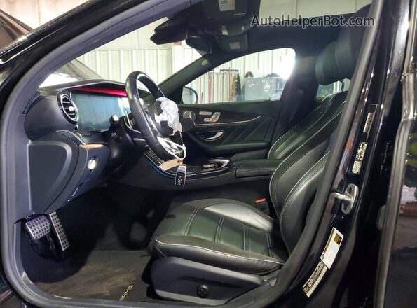 W1KZH8KB1LA816331 2020 MERCEDES-BENZ E Black Widok wnętrza z przodu
