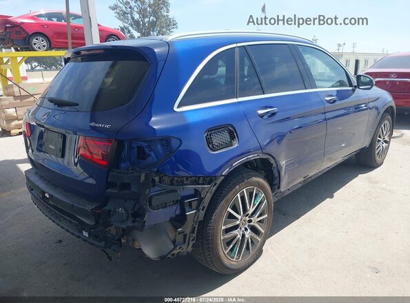 W1N0G5DB9LF776447 2020 MERCEDES-BENZ GLC 350E Blue უკანა მარჯვენა