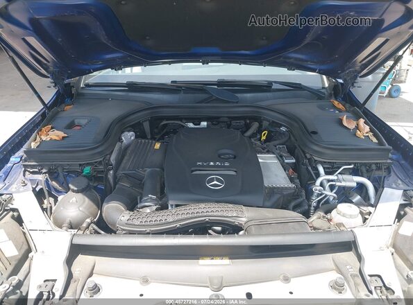 W1N0G5DB9LF776447 2020 MERCEDES-BENZ GLC 350E Blue უკანა ხედი