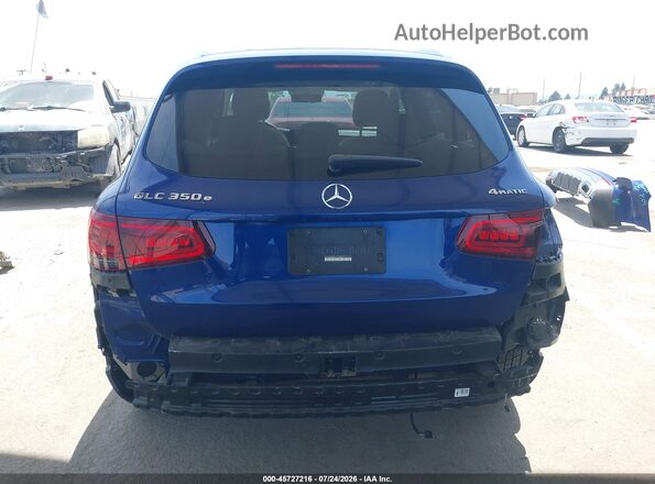 W1N0G5DB9LF776447 2020 MERCEDES-BENZ GLC 350E Blue 