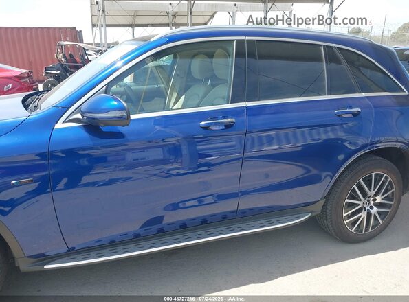 W1N0G5DB9LF776447 2020 MERCEDES-BENZ GLC 350E Blue 
