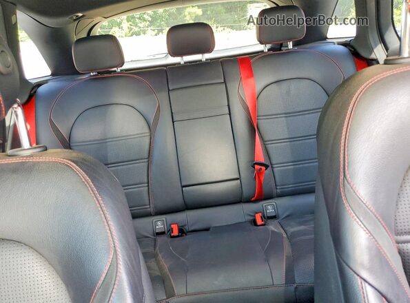 W1N0G6EB0MG012552 2021 MERCEDES-BENZ GLC-CLASS Black Vista de los asientos traseros
