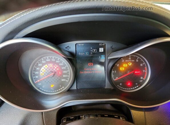 W1N0G6EB2LF760952 2020 MERCEDES-BENZ GLC-CLASS Black Vista del cuadro de instrumentos