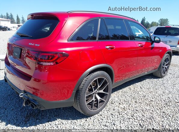W1N0G6EBXMF885909 2021 MERCEDES-BENZ AMG GLC 43 Red Հետևի աջ