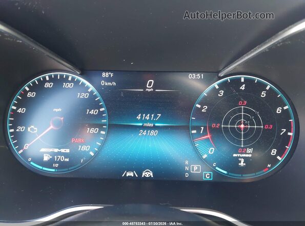 W1N0G6EBXMF885909 2021 MERCEDES-BENZ AMG GLC 43 Red Հետևի նստատեղերի տեսք
