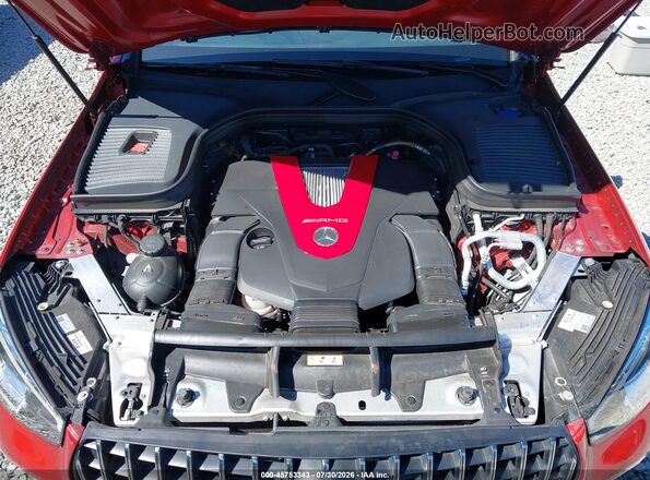 W1N0G6EBXMF885909 2021 MERCEDES-BENZ AMG GLC 43 Red Հետևի տեսք