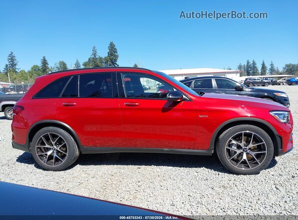 W1N0G6EBXMF885909 2021 MERCEDES-BENZ AMG GLC 43 Red Սալոնի 360 աստիճան տեսք