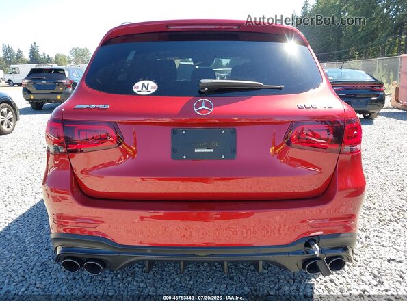 W1N0G6EBXMF885909 2021 MERCEDES-BENZ AMG GLC 43 Red 