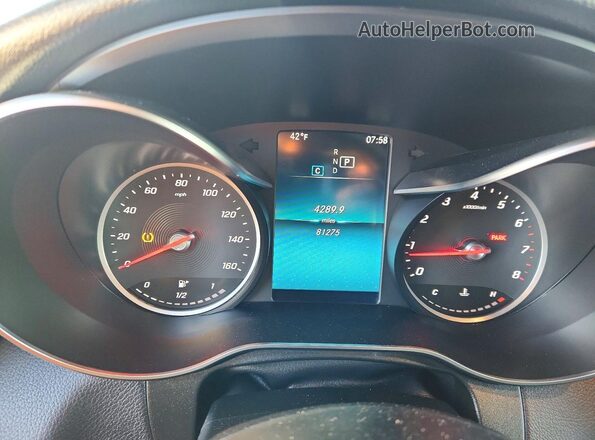 W1N0G8DB0LF758887 2020 MERCEDES-BENZ GLC-CLASS Серебряный Вид щитка приборов
