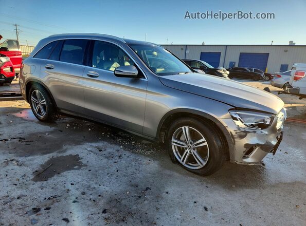 W1N0G8DB0LF758887 2020 MERCEDES-BENZ GLC-CLASS Серебряный Передняя правая четверть