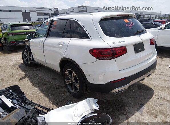 W1N0G8DB0MF923662 2021 MERCEDES-BENZ GLC 300 White Հետևի ձախ