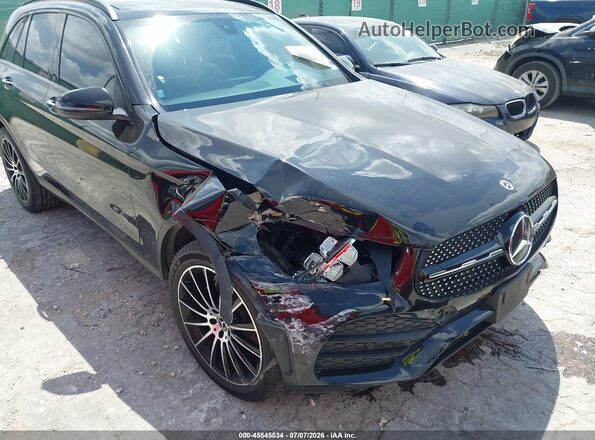 W1N0G8DB0MV267534 2021 MERCEDES-BENZ GLC 300 Black Вид спереду