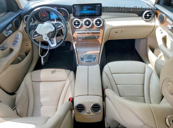 W1N0G8DB0MV267873 2021 MERCEDES-BENZ GLC-CLASS Silver Առջևի վահանակի տեսք