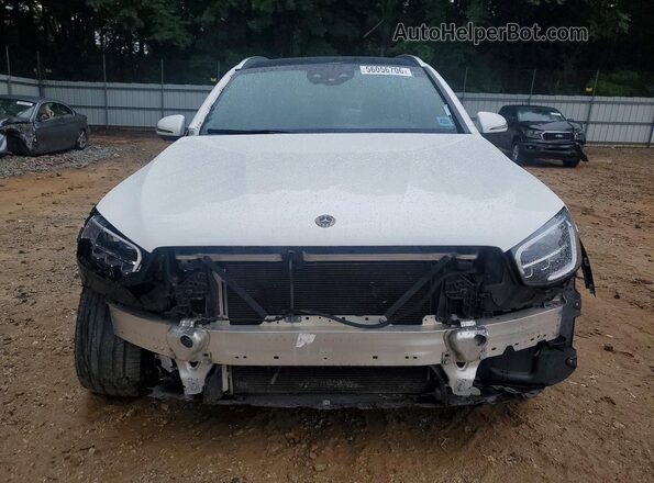 W1N0G8DB0MV323665 2021 MERCEDES-BENZ GLC-CLASS White Widok z przodu