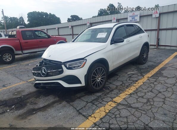 W1N0G8DB0NG108437 2022 MERCEDES-BENZ GLC 300 White Передня ліва чверть