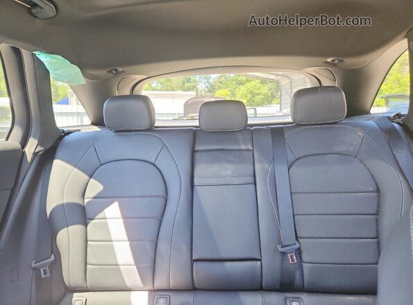 W1N0G8DB1LF774449 2020 MERCEDES-BENZ GLC-CLASS White Rear seats view