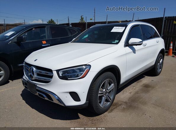 W1N0G8DB2MG010735 2021 MERCEDES-BENZ GLC 300 White Przód lewy