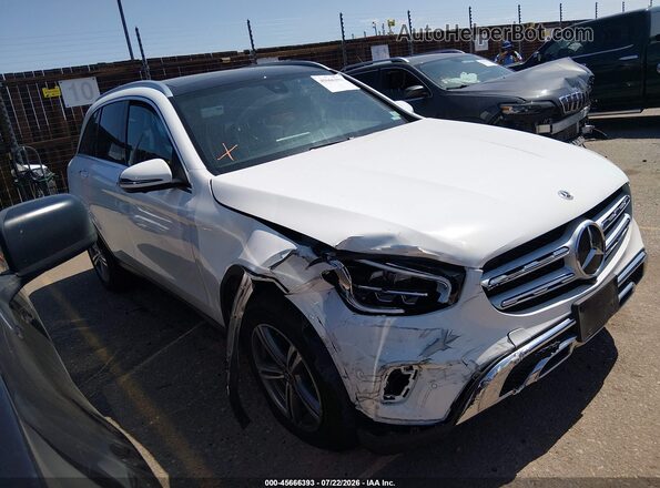 W1N0G8DB2MG010735 2021 MERCEDES-BENZ GLC 300 White Widok wnętrza z tyłu