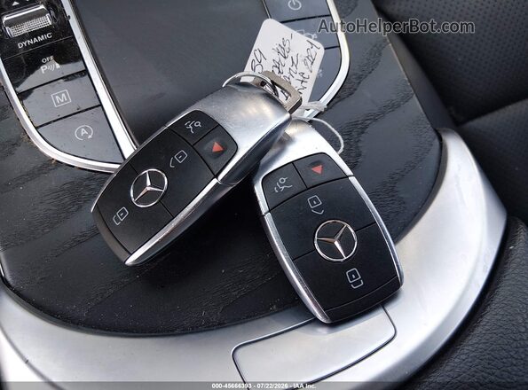 W1N0G8DB2MG010735 2021 MERCEDES-BENZ GLC 300 White Widok deski rozdzielczej