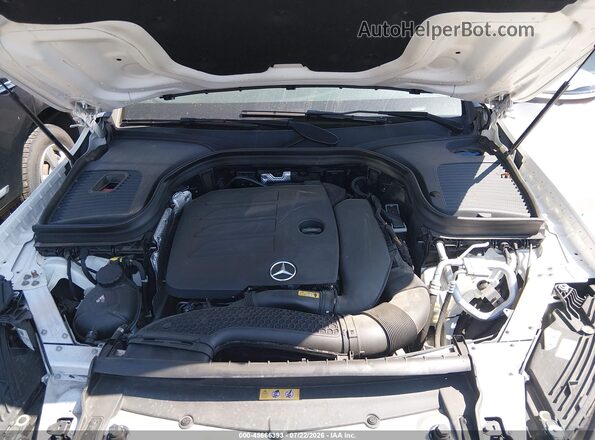 W1N0G8DB2MG010735 2021 MERCEDES-BENZ GLC 300 White Widok z tyłu