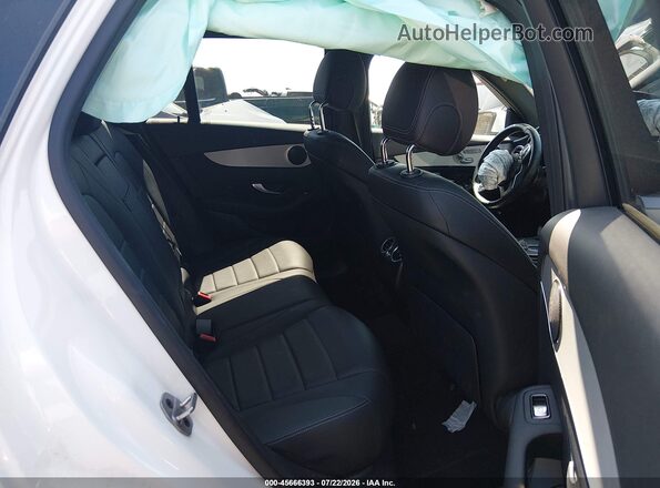 W1N0G8DB2MG010735 2021 MERCEDES-BENZ GLC 300 White Widok naklejki z numerem VIN