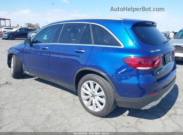 W1N0G8DB3LF772816 2020 MERCEDES-BENZ GLC 300 Blue Հետևի ձախ
