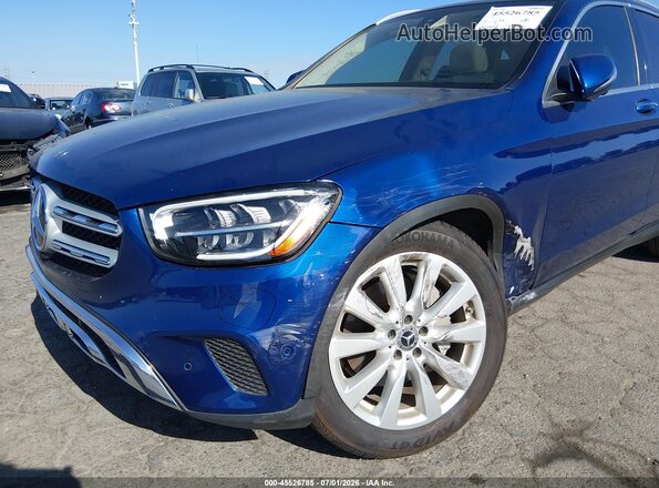 W1N0G8DB3LF772816 2020 MERCEDES-BENZ GLC 300 Blue Դիմացի տեսք
