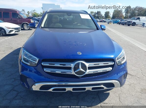 W1N0G8DB3LF772816 2020 MERCEDES-BENZ GLC 300 Blue Սարքավորումների վահանակի տեսք