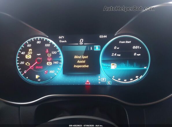 W1N0G8DB4LF833784 2020 MERCEDES-BENZ GLC 300 Gray Вид задніх сидінь