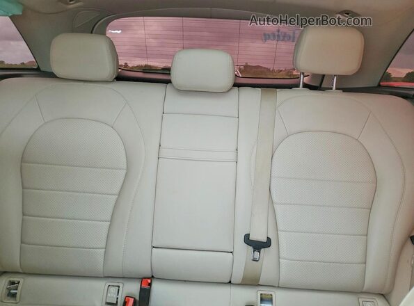 W1N0G8DB5LF857642 2020 MERCEDES-BENZ GLC-CLASS White Rear seats view