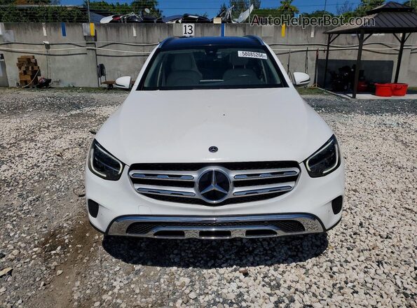 W1N0G8DB5MV264922 2021 MERCEDES-BENZ GLC-CLASS White წინა ხედი