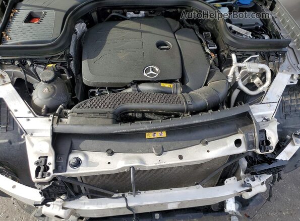 W1N0G8DB5MV266038 2021 MERCEDES-BENZ GLC-CLASS Silver Engine compartment view