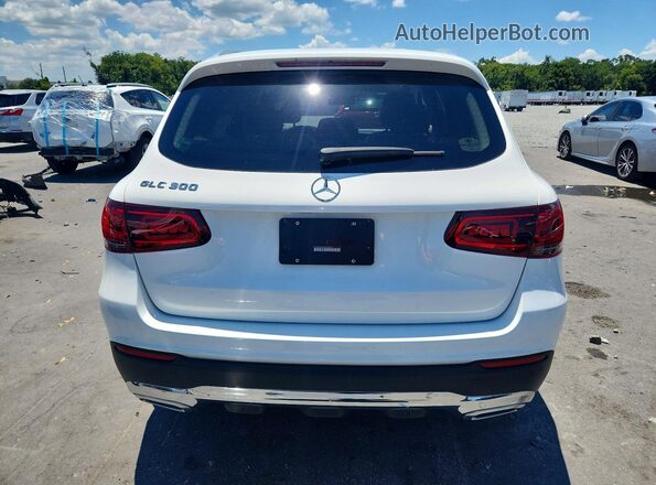 W1N0G8DB5NV388643 2022 MERCEDES-BENZ GLC-CLASS White Widok z tyłu